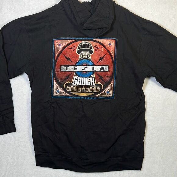 Tesla shock album cover zip hoodie - Picture 1 of 5